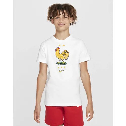 Frankreich T-Shirt 2024-2025 - Weiss - Kinder