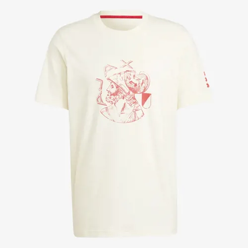 adidas Originals Ajax Amsterdam T-Shirt - Ecru