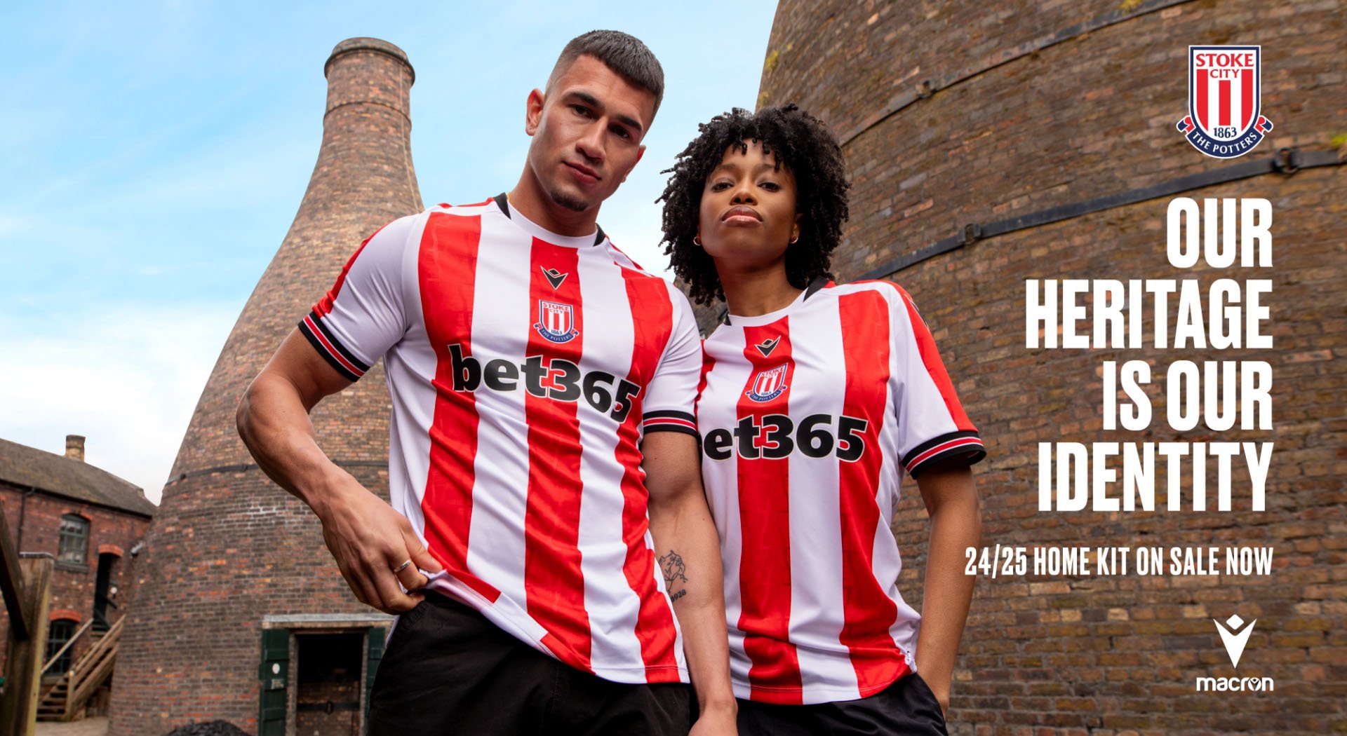 Stoke City Voetbalshirt 2024 2025