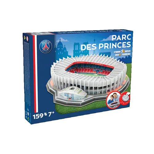 Nanostad - Paris Saint-Germain Parc des Princes Stadion - 3D Puzzle