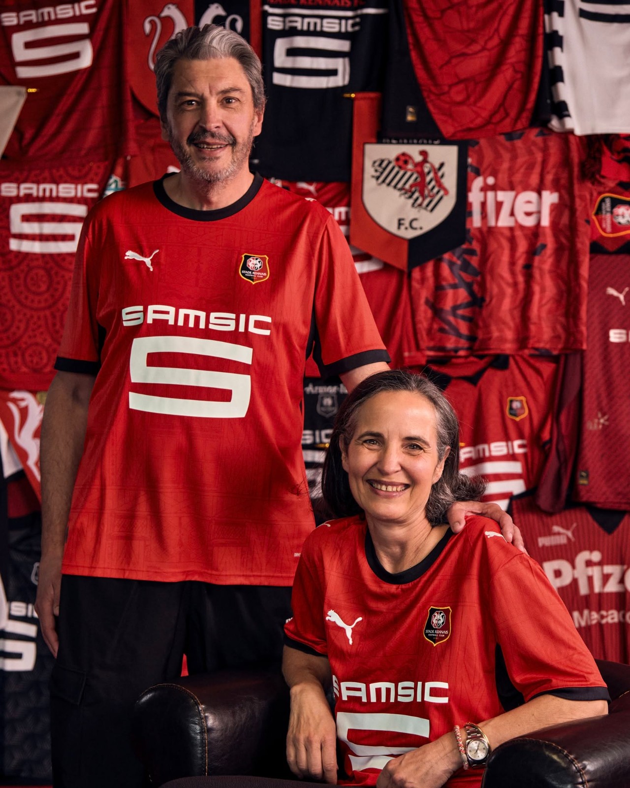 Stade Rennes Heimtrikot 2026-2027 inspiriert vom historischen Zentrum