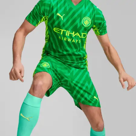 Das ist das Manchester City Torwarttrikot 2023-2024