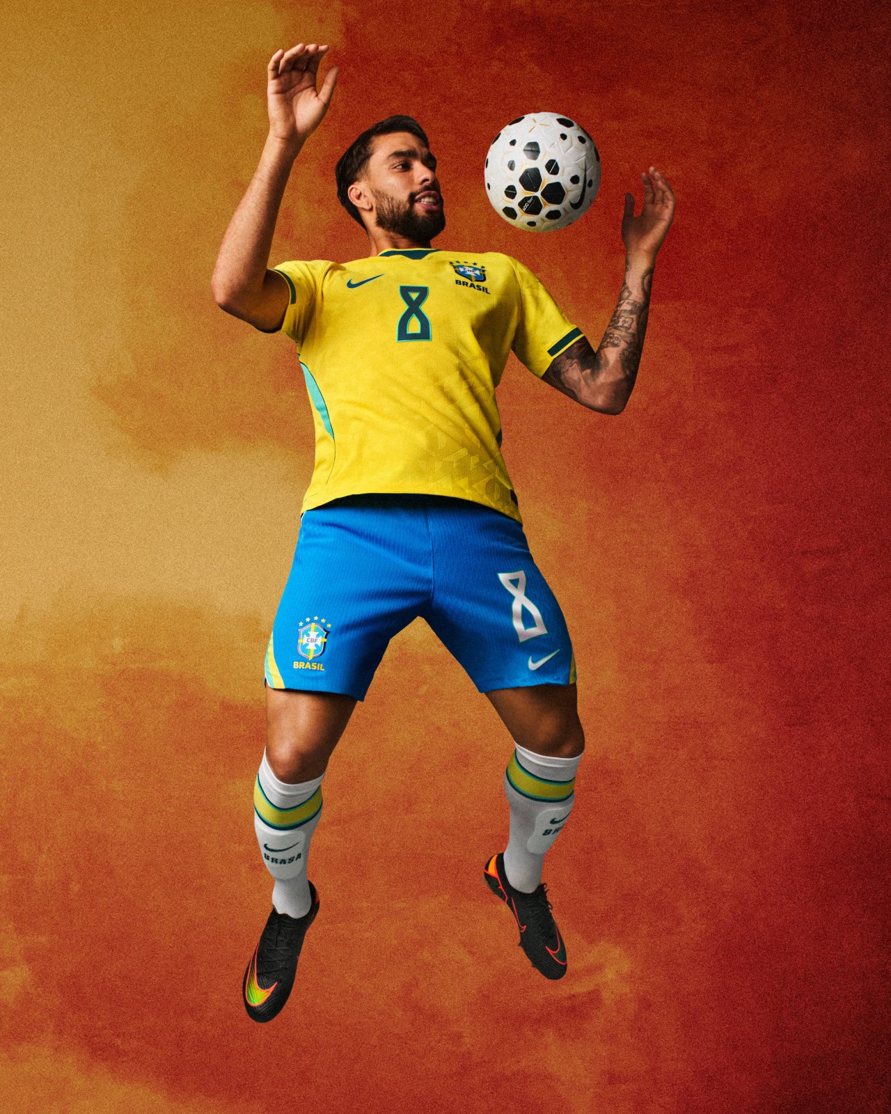 Brasilien Heimtrikot WM 2026 im Retro-Design von 1970