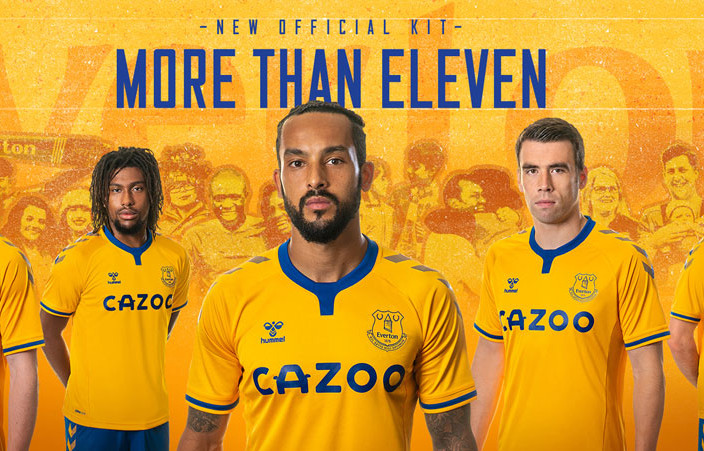 Everton Auswaertstrikot 2020-2021