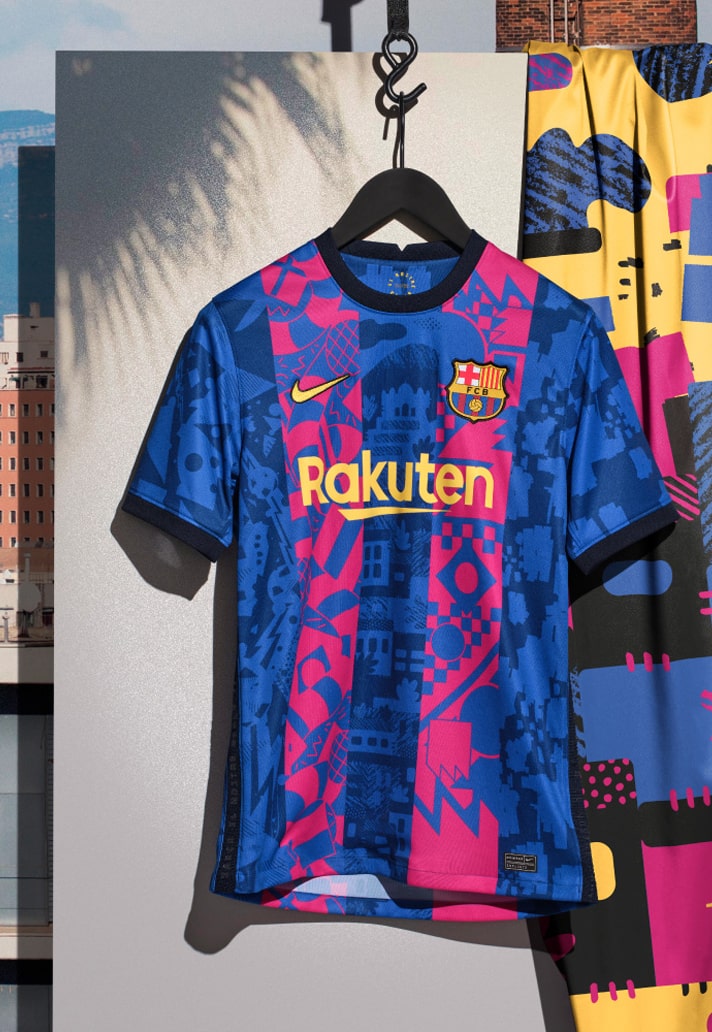 Barcelona Champions League Heimtrikot 2021-2022