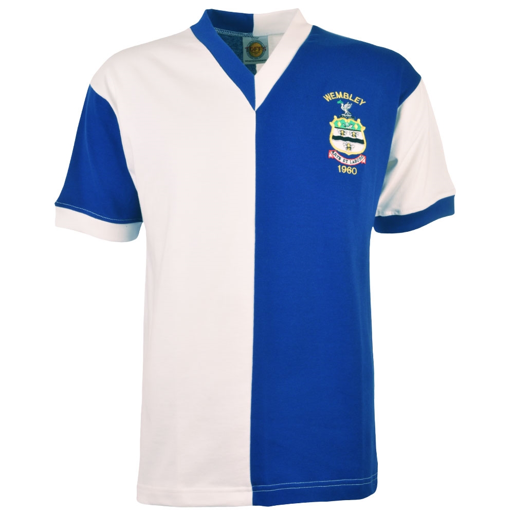 Blackburn Rovers Retro Trikot 1960