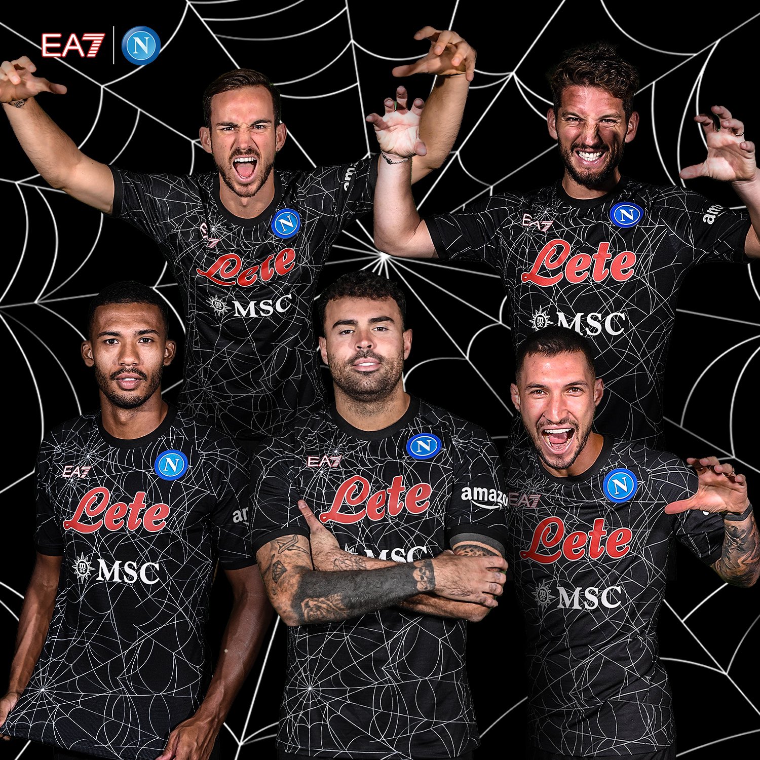 Napoli Halloween Fussballtrikots 2021-2022