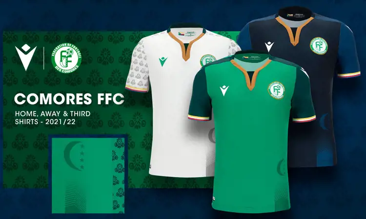 Komoren Fussballtrikots 2022-2023