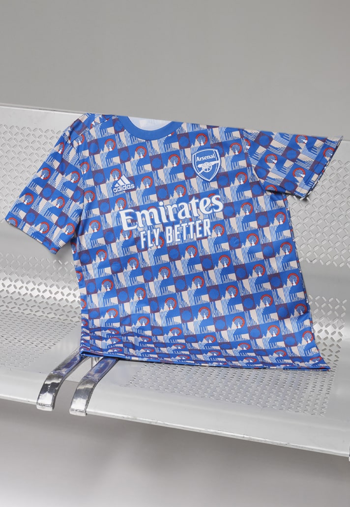 Arsenal Pré Match Trikot 2022