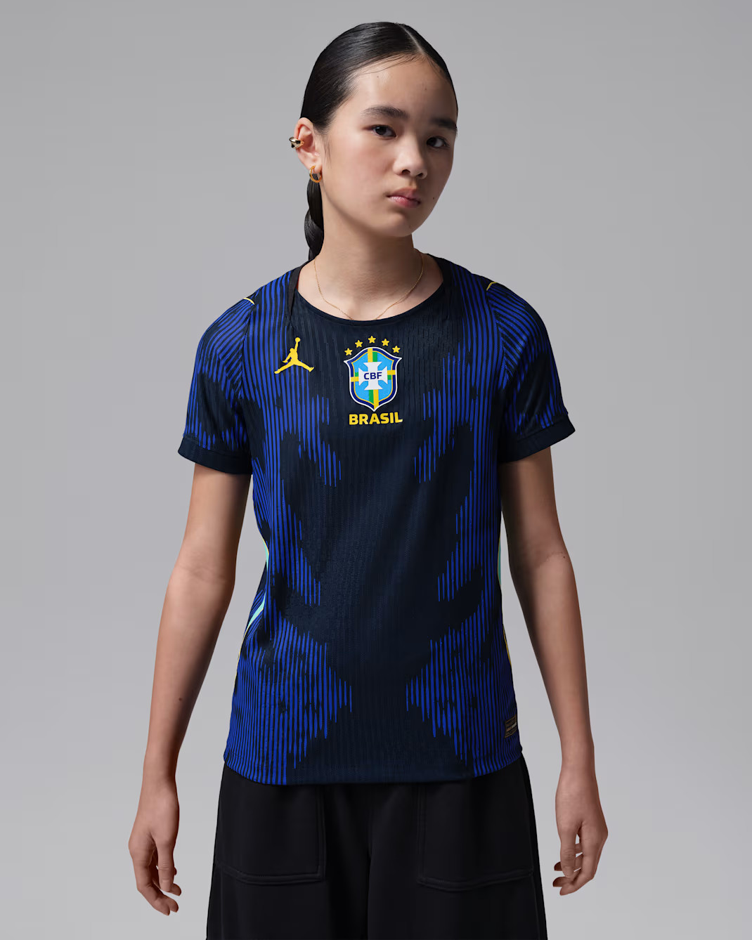 Brasilien Authentic AeroFit Auswärtstrikot 2026-2027 - Kinder