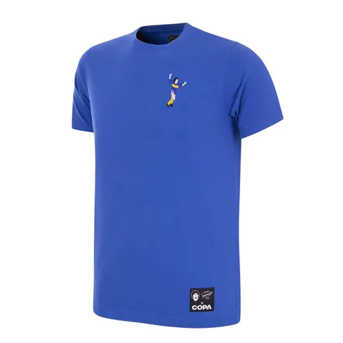 Boca Juniors Maradona Embroidery T-Shirt - Blau