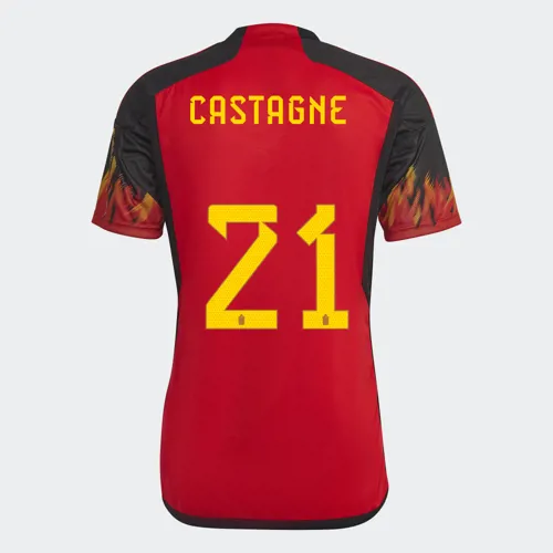 Belgien Fussballtrikot Castagne