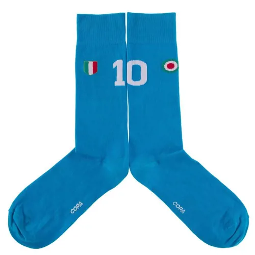 Naepel Maradona 10 Socken - Hellblau