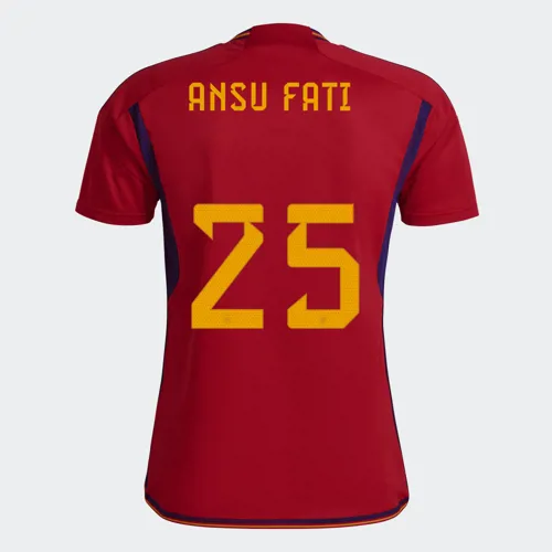 Spanien Fussballtrikot Ansu Fati