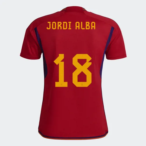 Spanien Fussballtrikot Jordi Alba