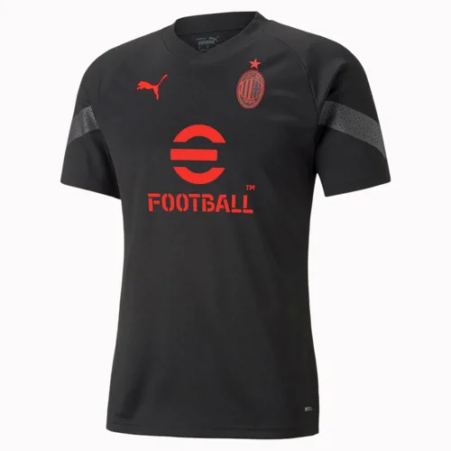Training T-Shirt AC Mailand 2022-2023 - Schwarz