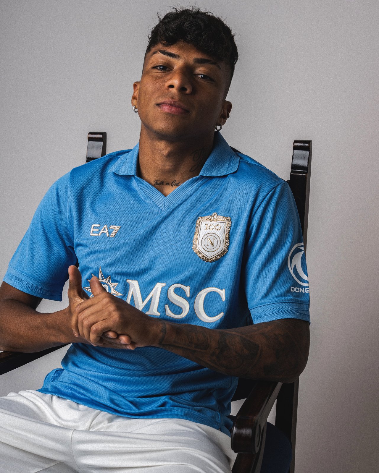 SSC Napoli Heimtrikot 2026-2027 Hommage an 100 Jahre