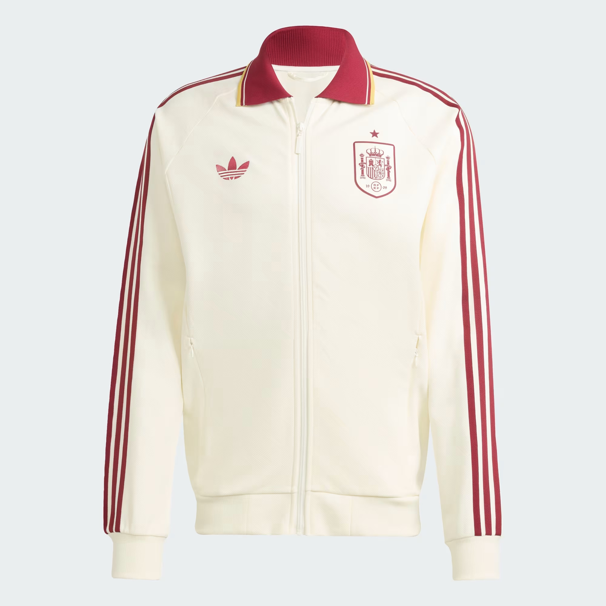 Spanien Anthem Trainingsjacke 2026-2027 - Off white