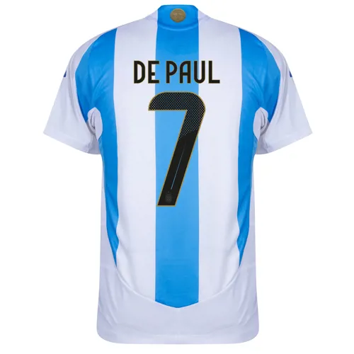 Argentinien Fussballtrikot De Paul