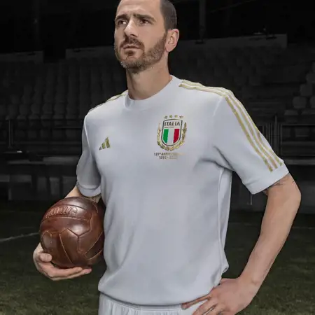 Italien-Fußballtrikot zum 125-jährigen Jubiläum des Fußballverbandes