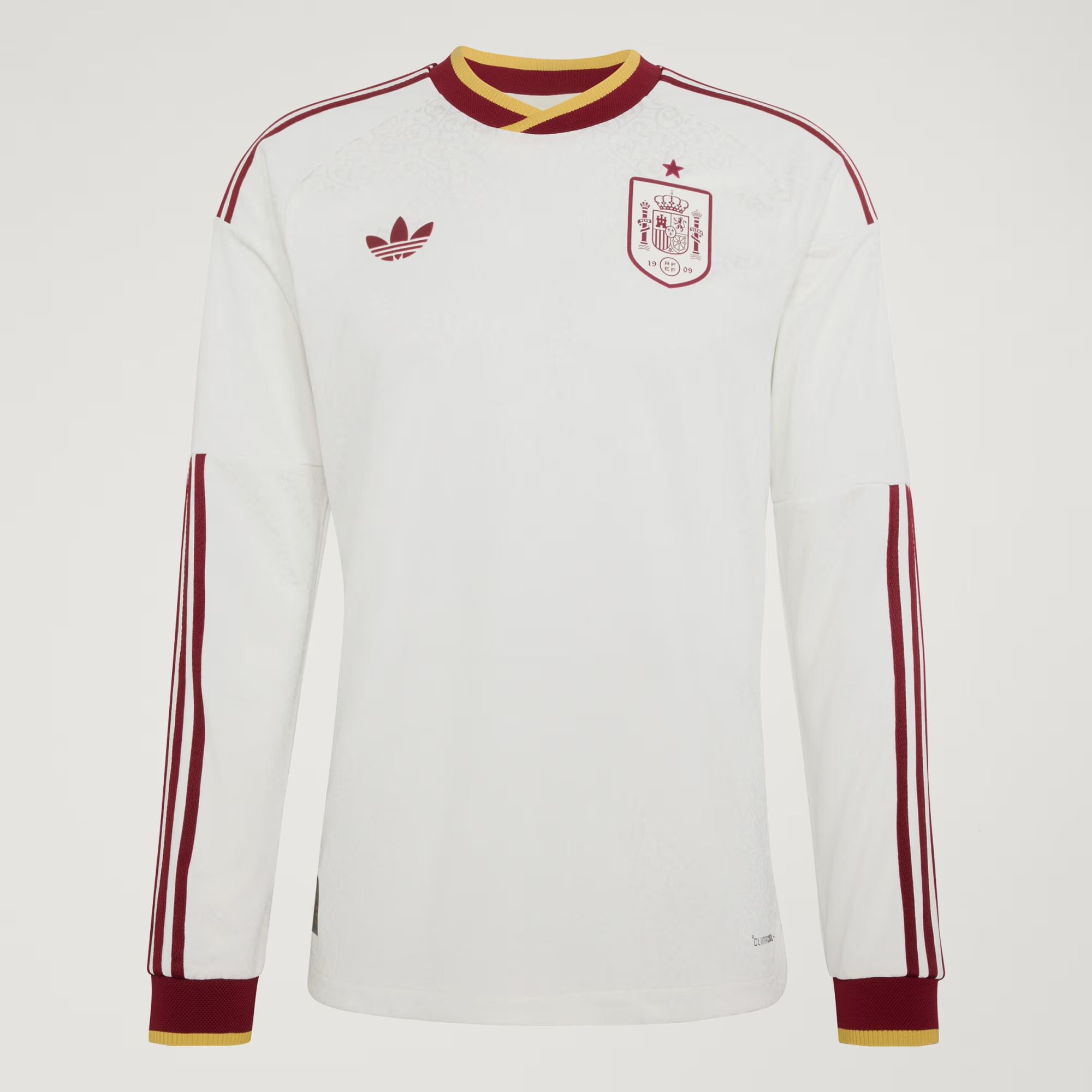 Spanien Authentic Climacool+ Auswärtstrikot 2026-2027 - Langarm