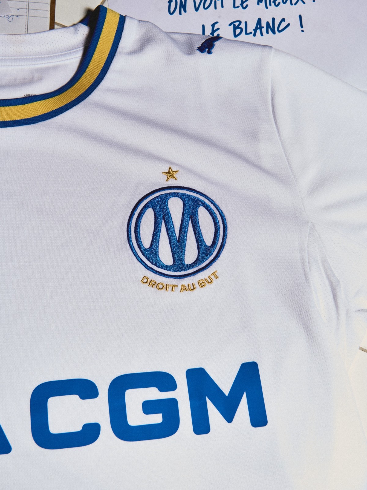 Olympique Marseille Heimtrikot 2026-2027 enthält neues Logo!