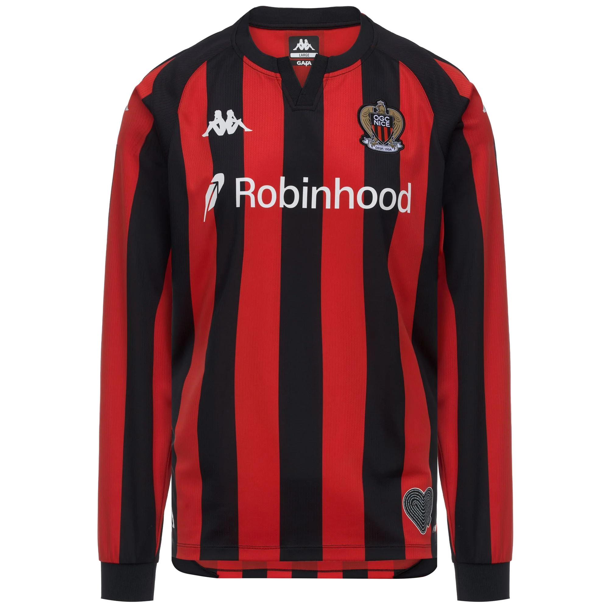 OGC Nice Heimtrikot 2026-2027 - Langarm