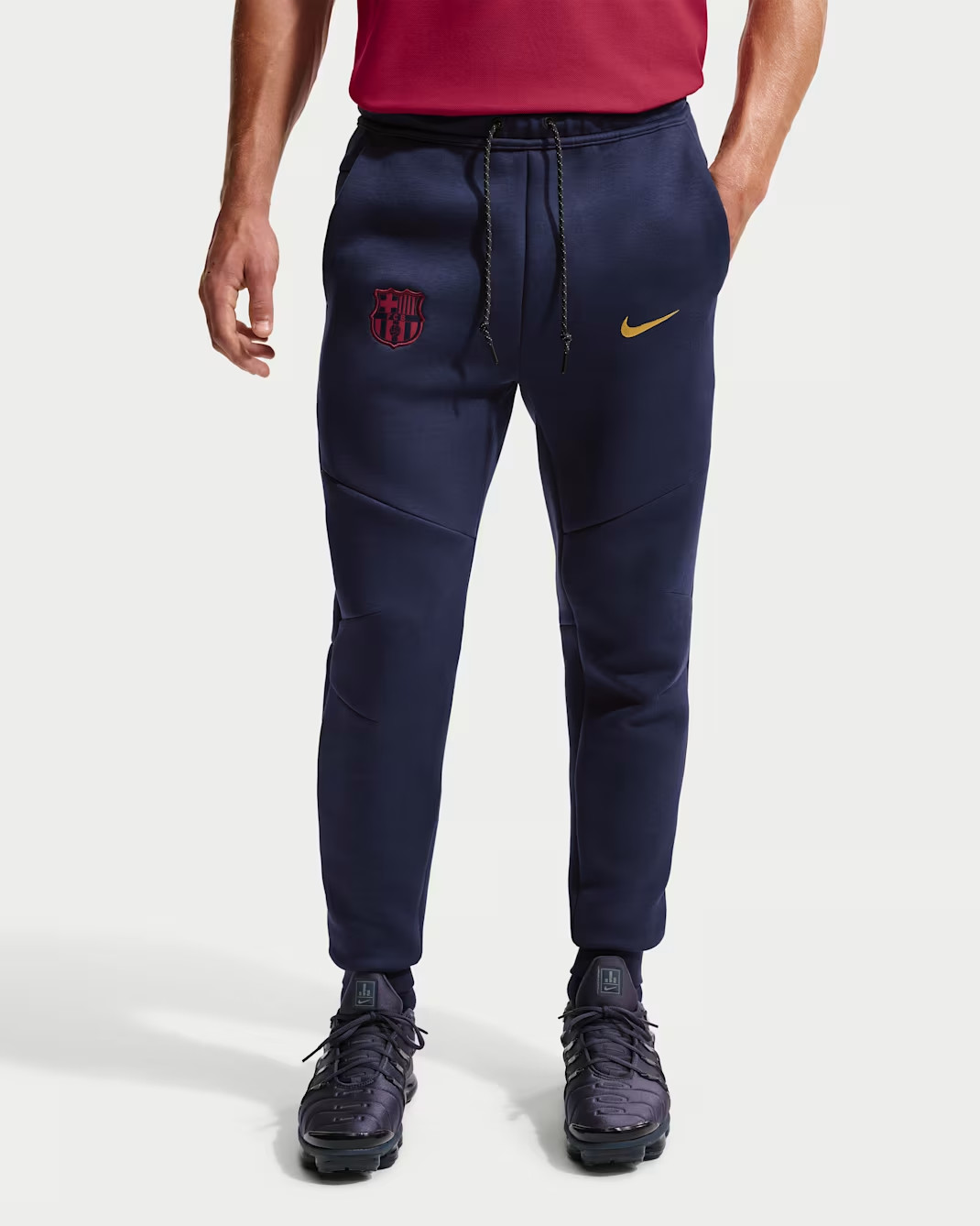FC Barcelona Tech Fleece Jogginghose 2026-2027 - Navy