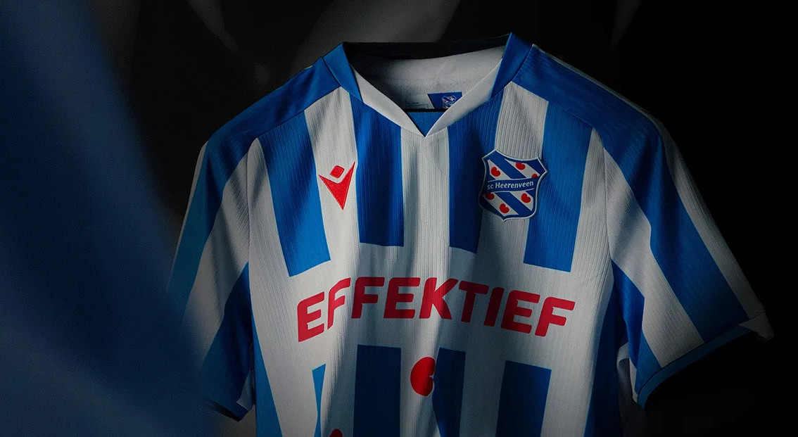 Das SC Heerenveen Heimtrikot 2026-2027 von Macron