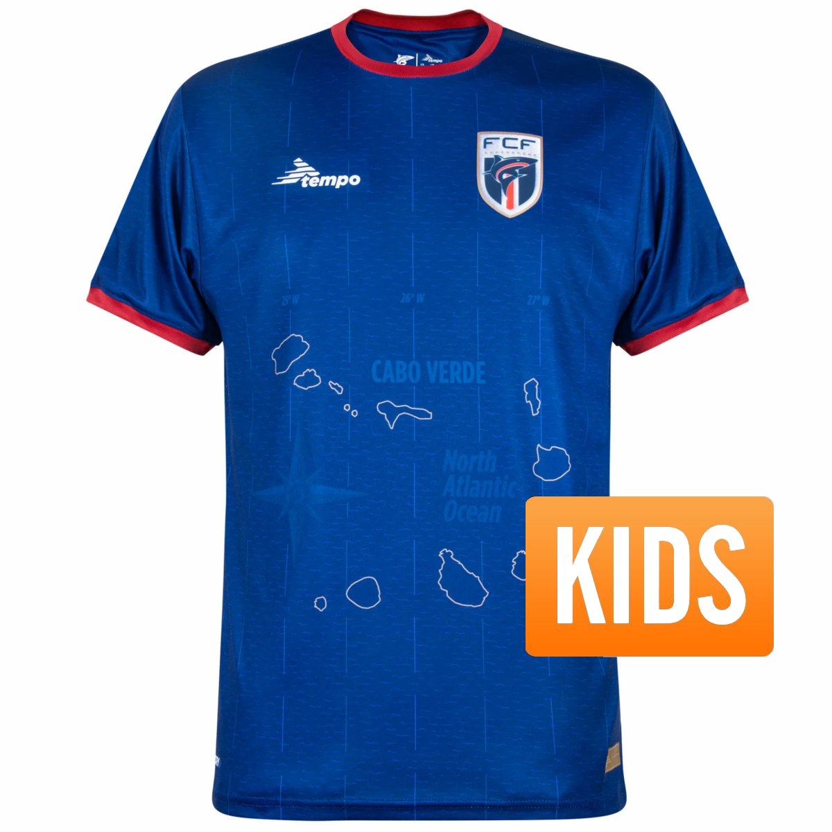 Kap Verde Heimtrikot 2025-2026 - Kinder
