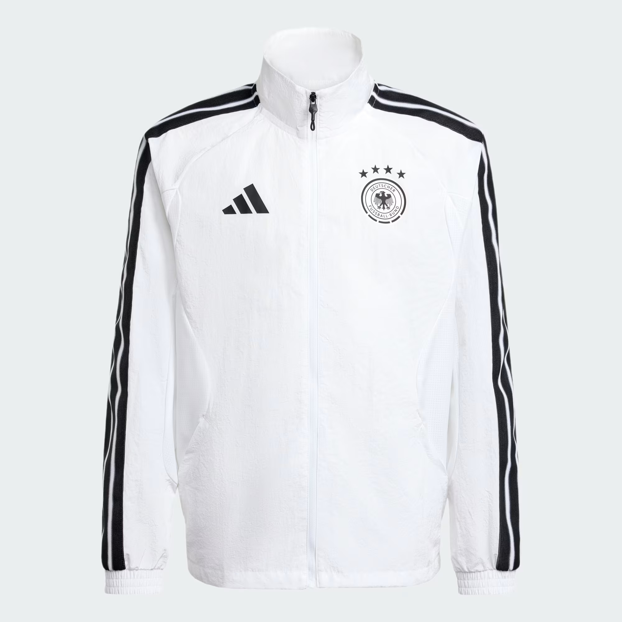 Deutschland Anthem Trainingsjacke 2026-2027 - Weiss - Kinder