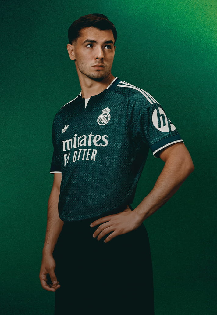 Grünes Real Madrid Auswärtstrikot 2026-2027 enthält ein besonderes Muster
