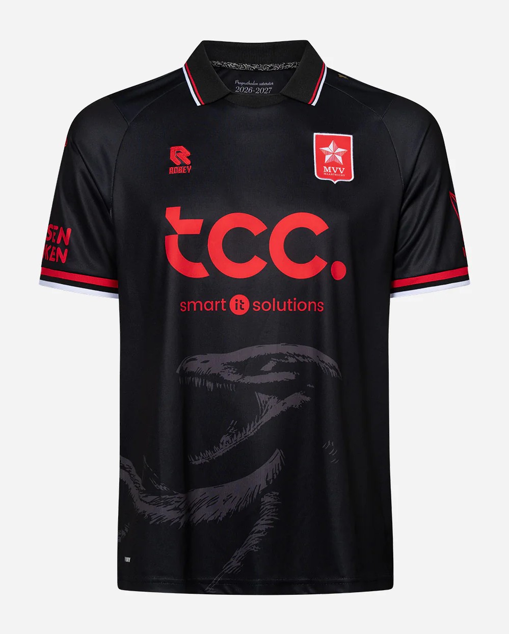 Das sind die MVV Maastricht Trikots 2026-2027 von Robey
