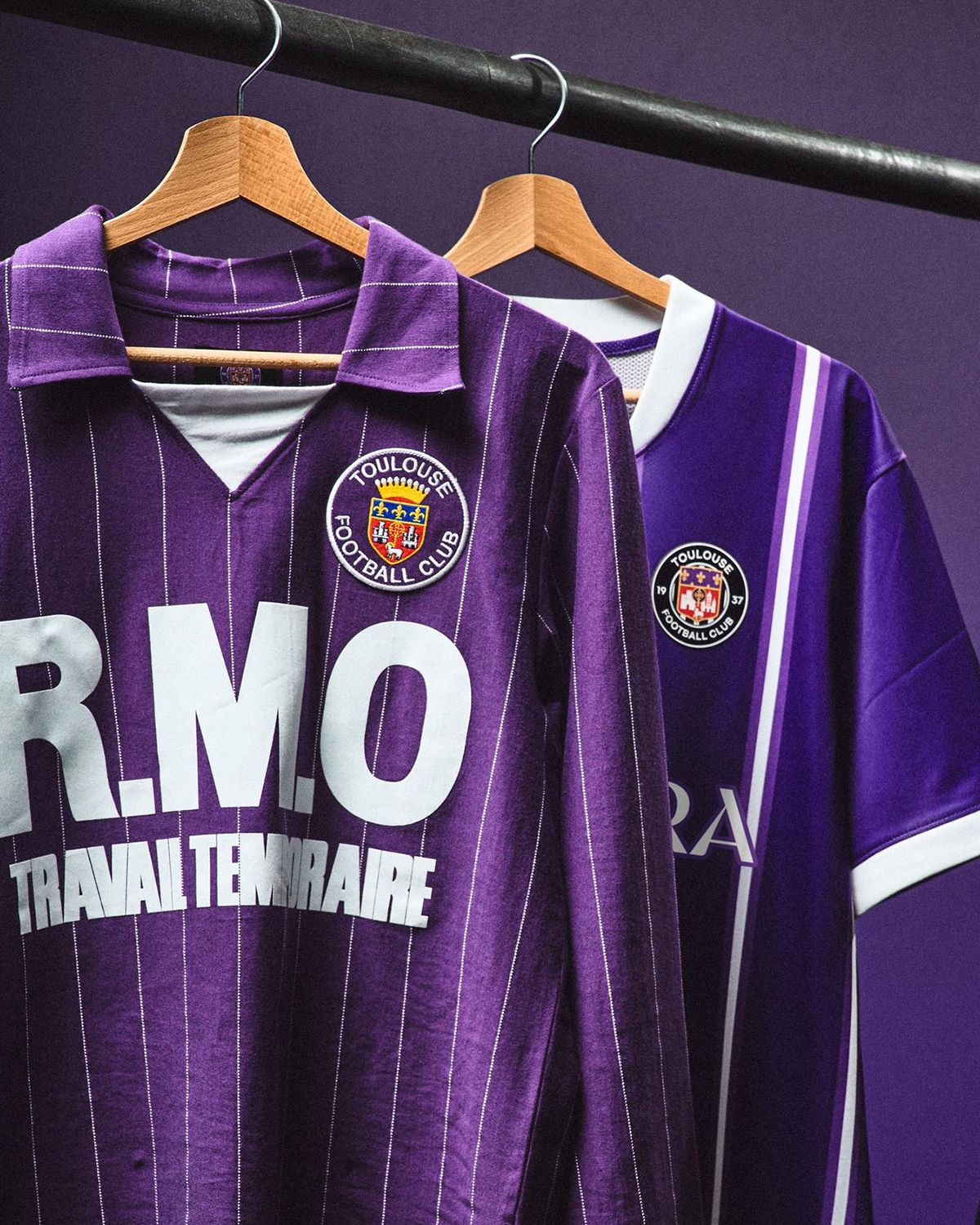 Toulouse FC Trikots 2026-2027 inspiriert von den Trikots 1982-1983