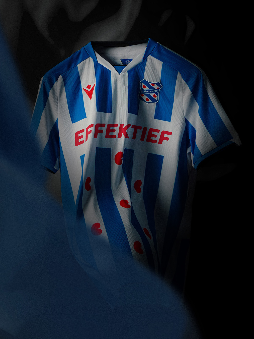 Das SC Heerenveen Heimtrikot 2026-2027 von Macron