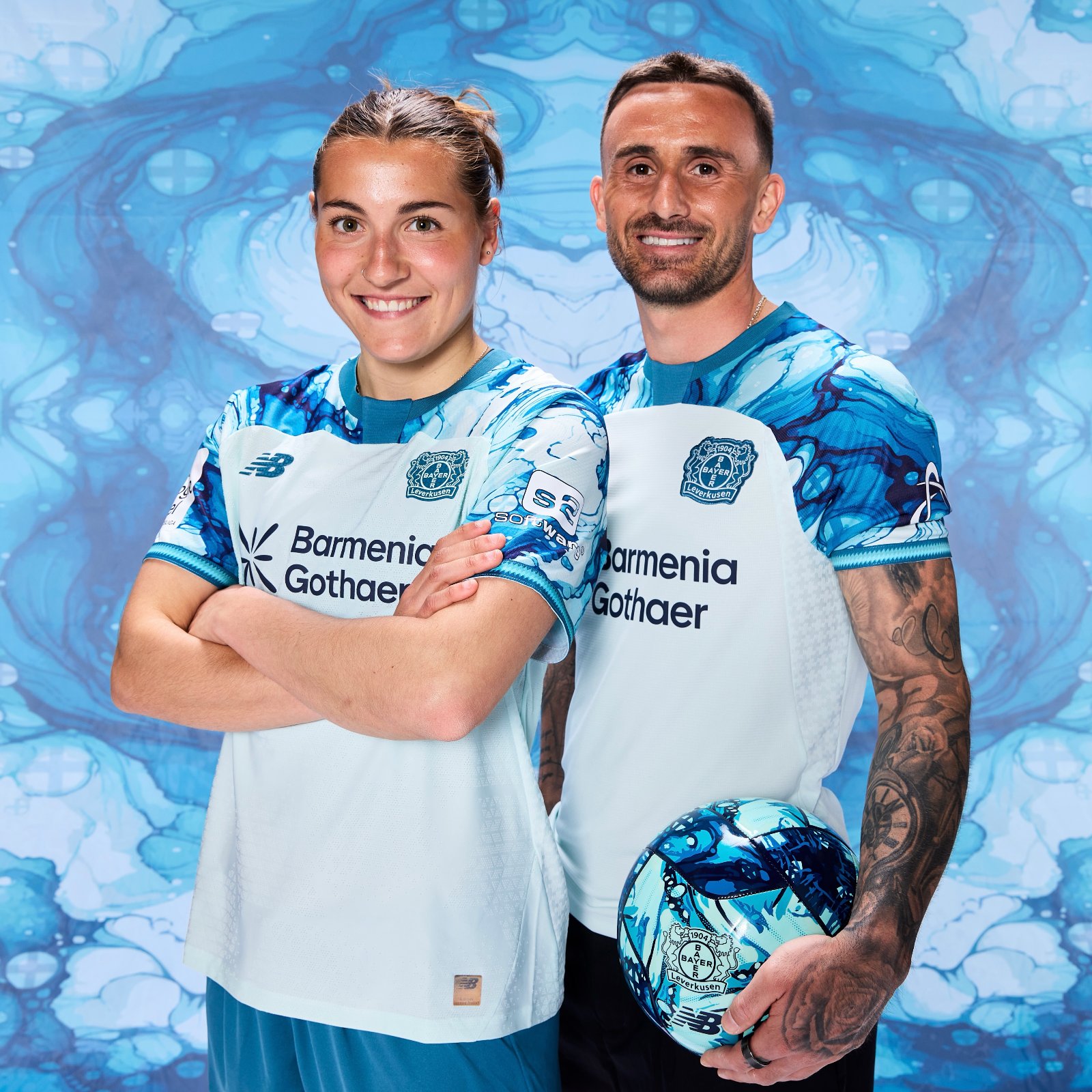 Bayer Leverkusen Trikots 2026-2027 inspiriert von der BayArena und der 'City of Colours'