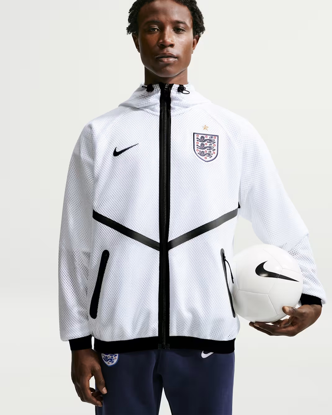 England Anthem Trainingsjacke 2026-2027 - Weiss