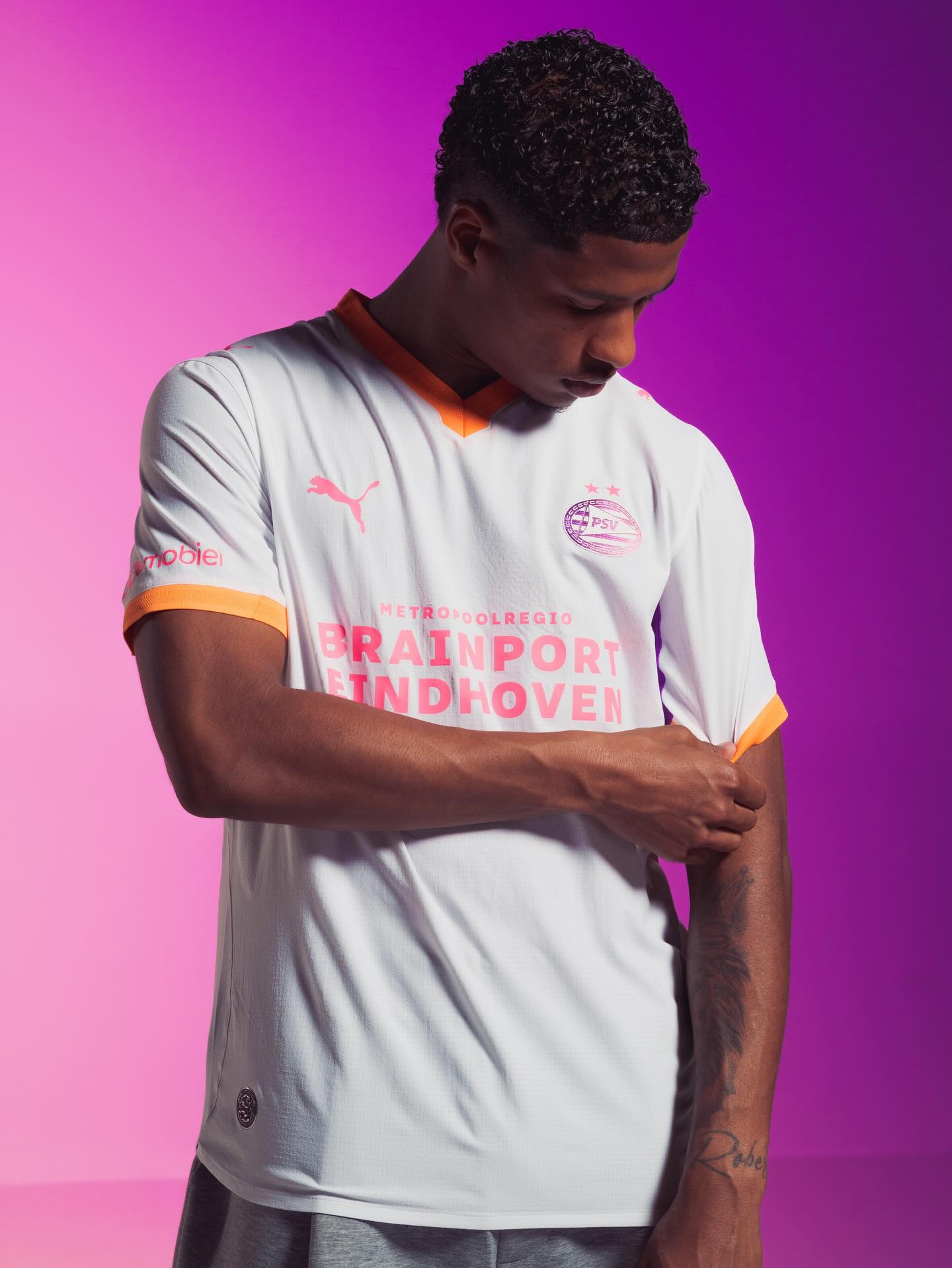 PSV Auswärtstrikot 2026-2027, inspiriert vom Sonnenaufgang