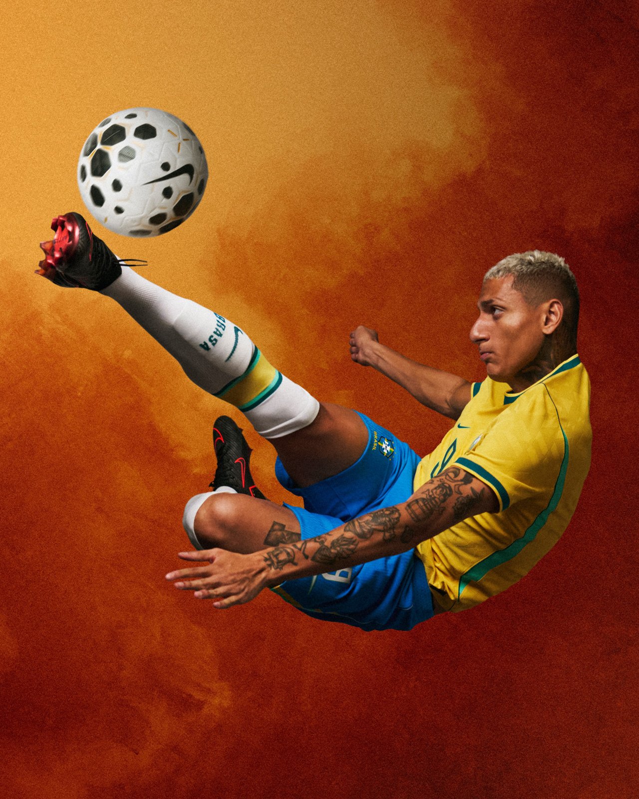 Brasilien Heimtrikot WM 2026 im Retro-Design von 1970