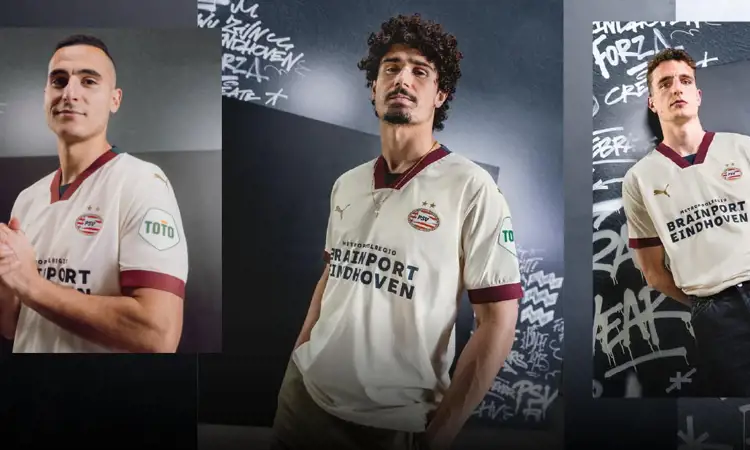 PSV Eindhoven Auswärtstrikot 2023-2024