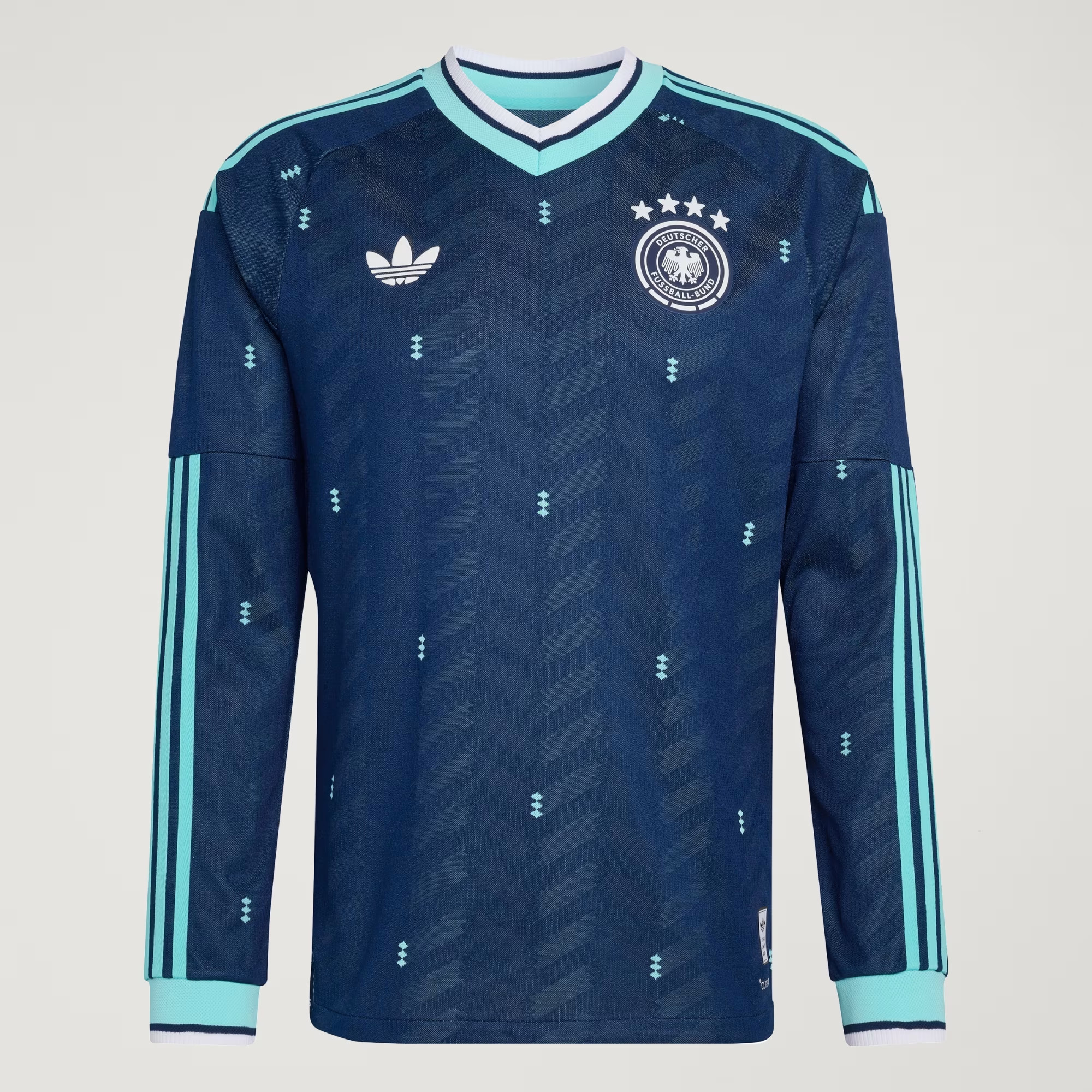 Deutschland Authentic Climacool+ Auswärtstrikot 2026 - Langarm