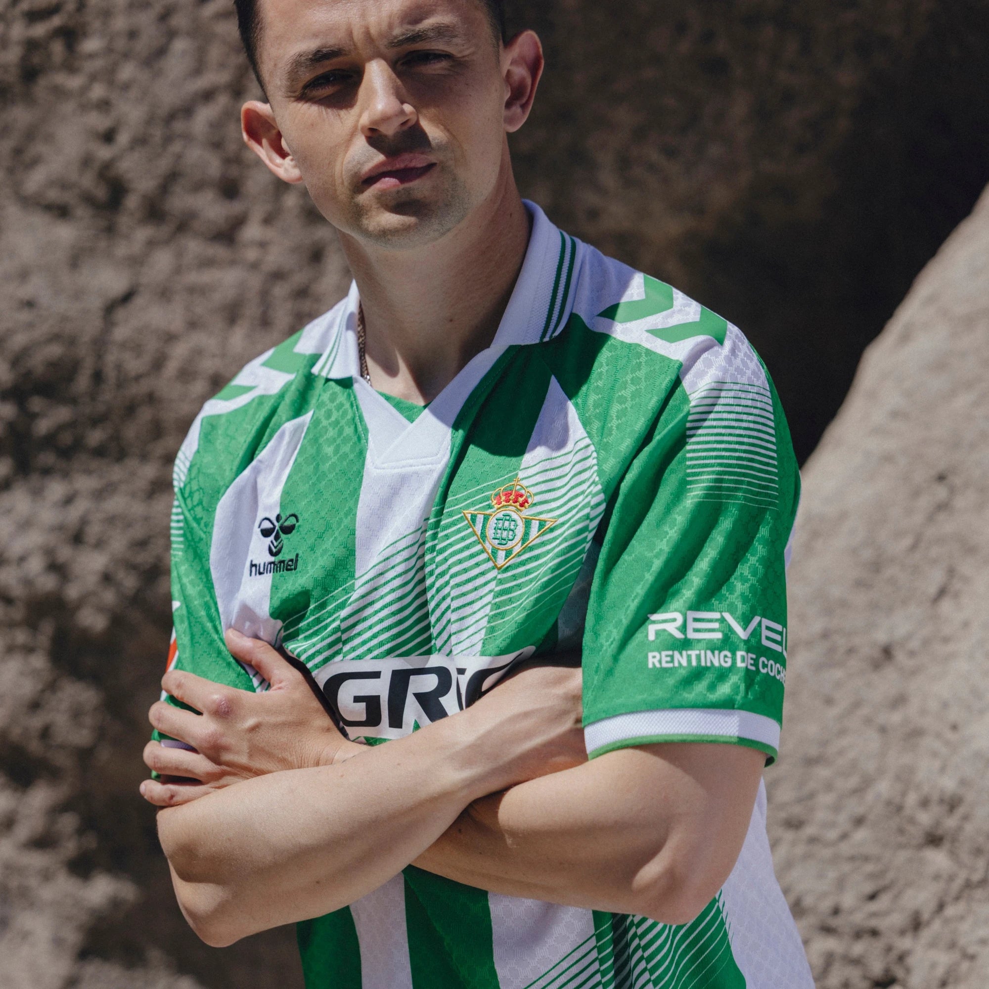 Real Betis Heimtrikot 2026-2027 mit dynamischen Linien!