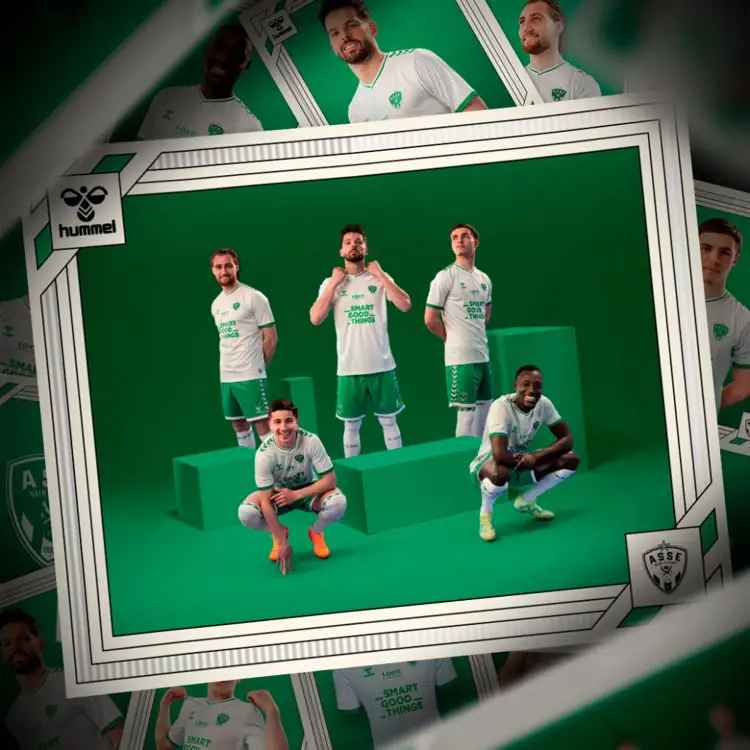 AS Saint-Étienne Fussballtrikots 2023-2024