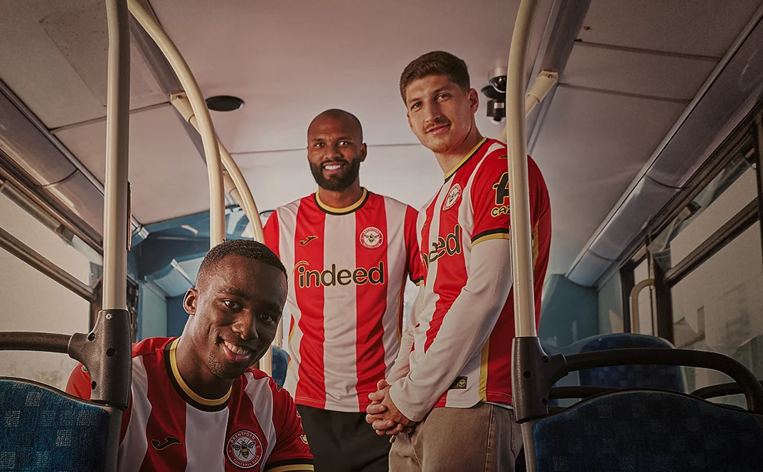 Brentford Heimtrikot 2026-2028 von Joma