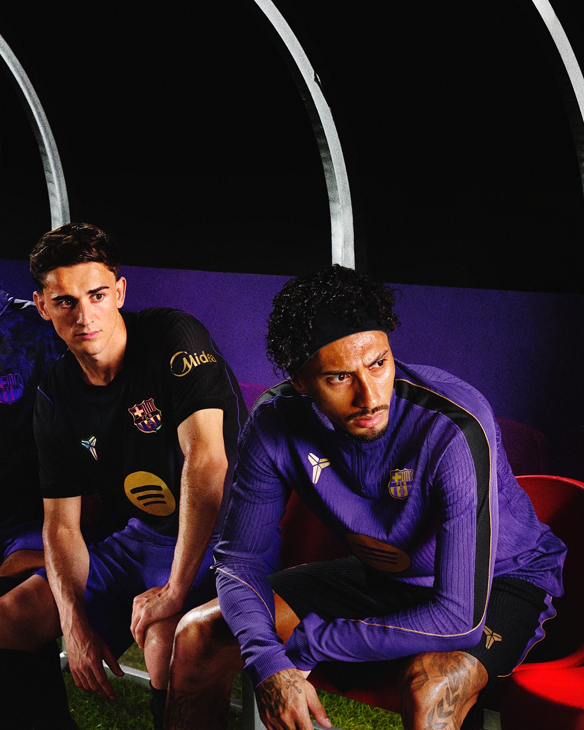 FC Barcelona Auswärtstrikot 2026-2027, wieder von Mamba und Kobe Bryant!