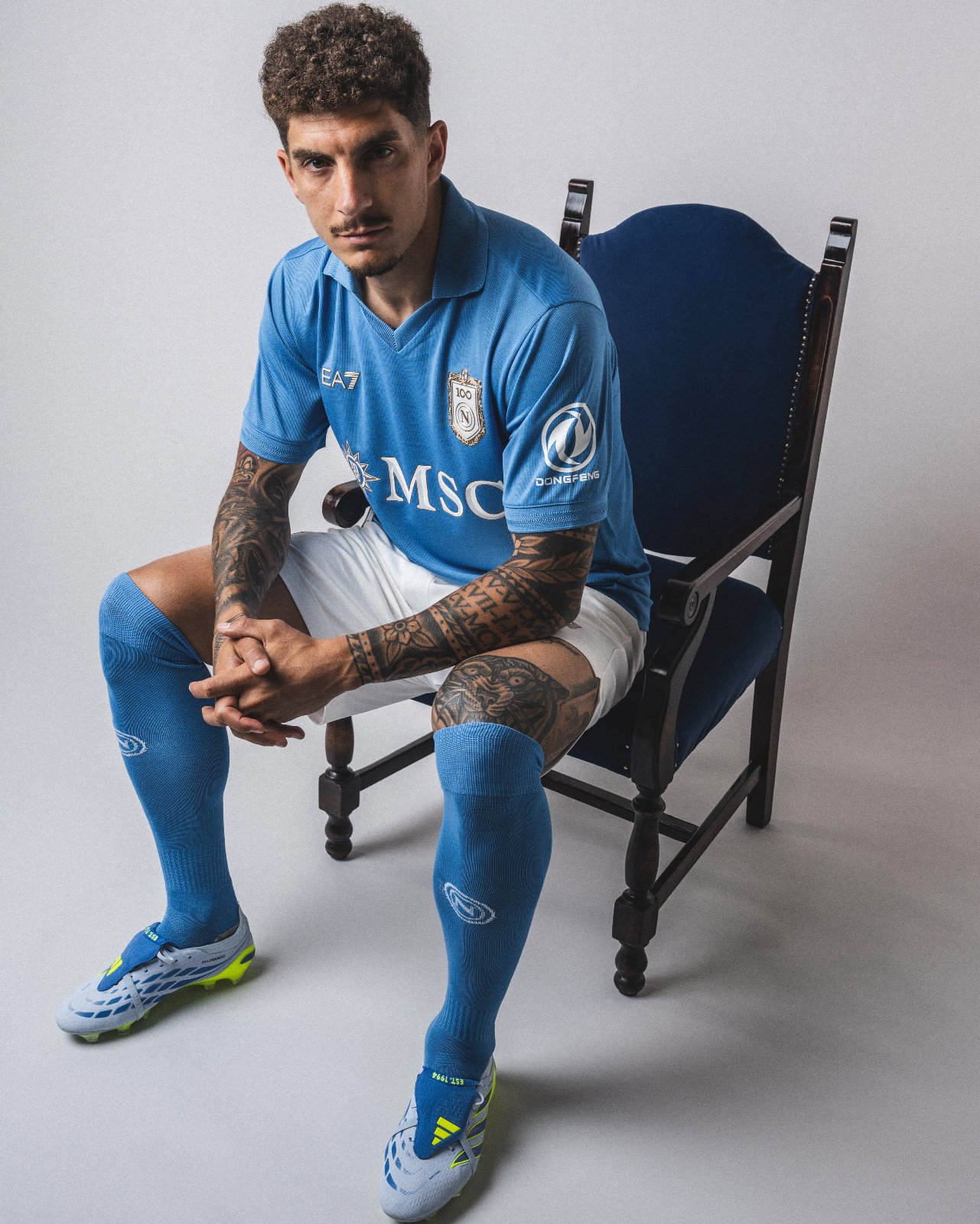 SSC Napoli Heimtrikot 2026-2027 Hommage an 100 Jahre