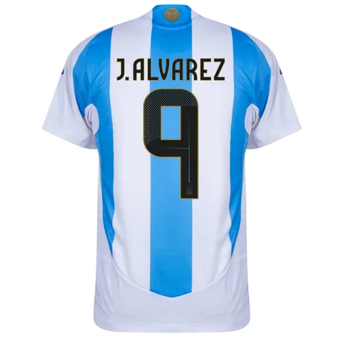 Argentinien Fussballtrikot J. Alvarez 
