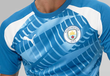 Manchester City Warming Up Shirt 23 24