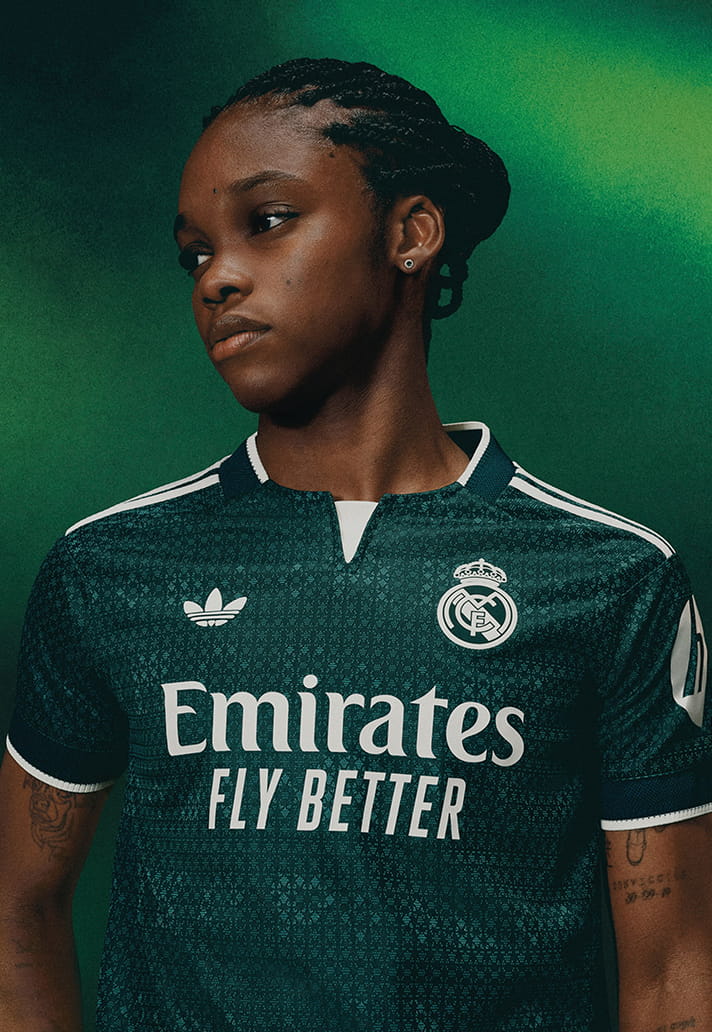 Grünes Real Madrid Auswärtstrikot 2026-2027 enthält ein besonderes Muster