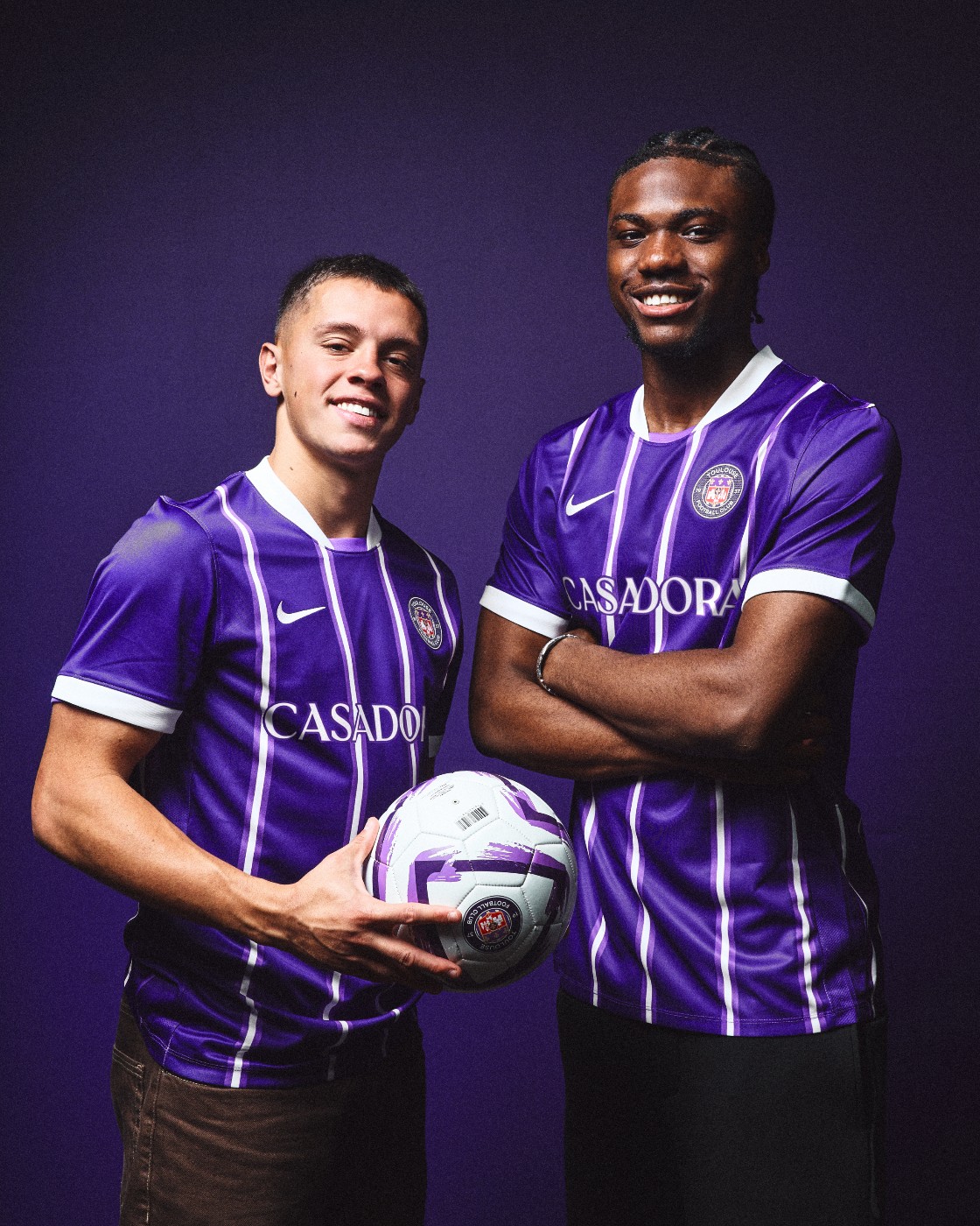 Toulouse FC Trikots 2026-2027 inspiriert von den Trikots 1982-1983